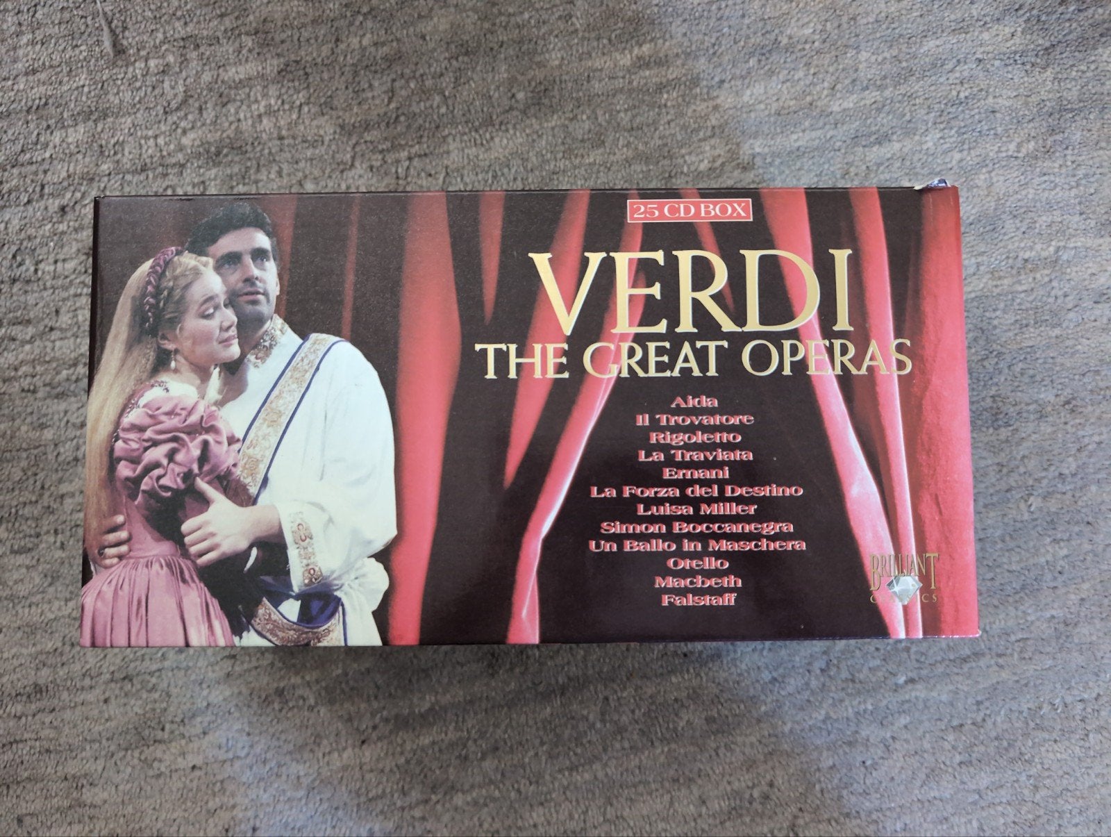 Verdi: The Great Operas - 25 CD Boxset in goede staat, Boxset, Verdi, Opera of Operette, Ophalen of Verzenden