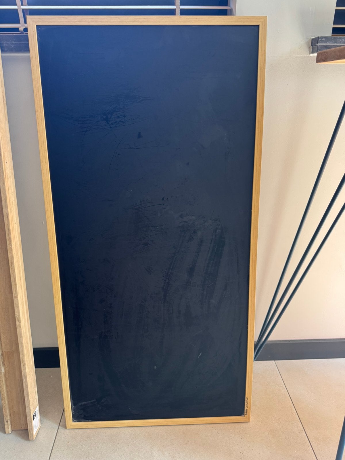 Krijtbord magnetisch, Ophalen, Zo goed als nieuw