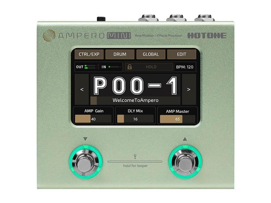 Hotone MP-50 Ampero Mini Amp Effects Processor Matcha, ., Overige typen, Nieuw, Ophalen of Verzenden