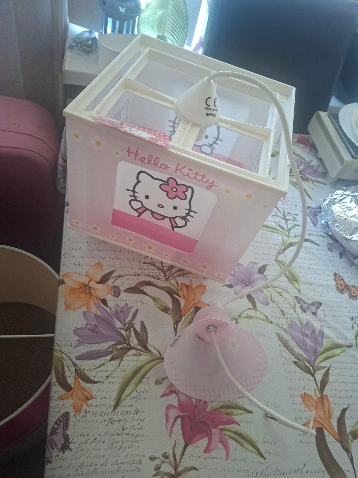 Hello kitty lamp, Verzenden, Lamp