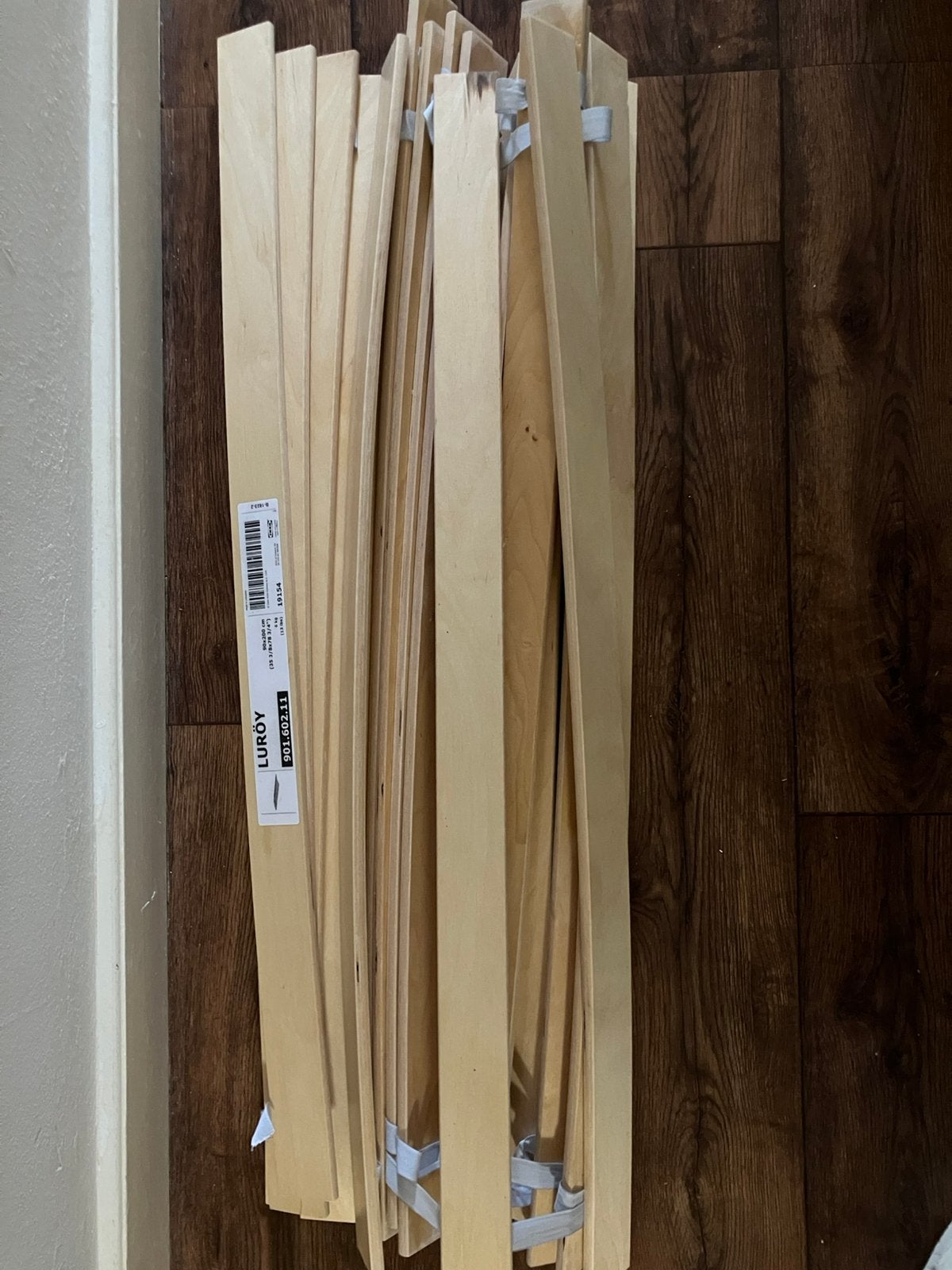Lattenbodem luroy, Ophalen, 90 cm, Eenpersoons, Zo goed als nieuw