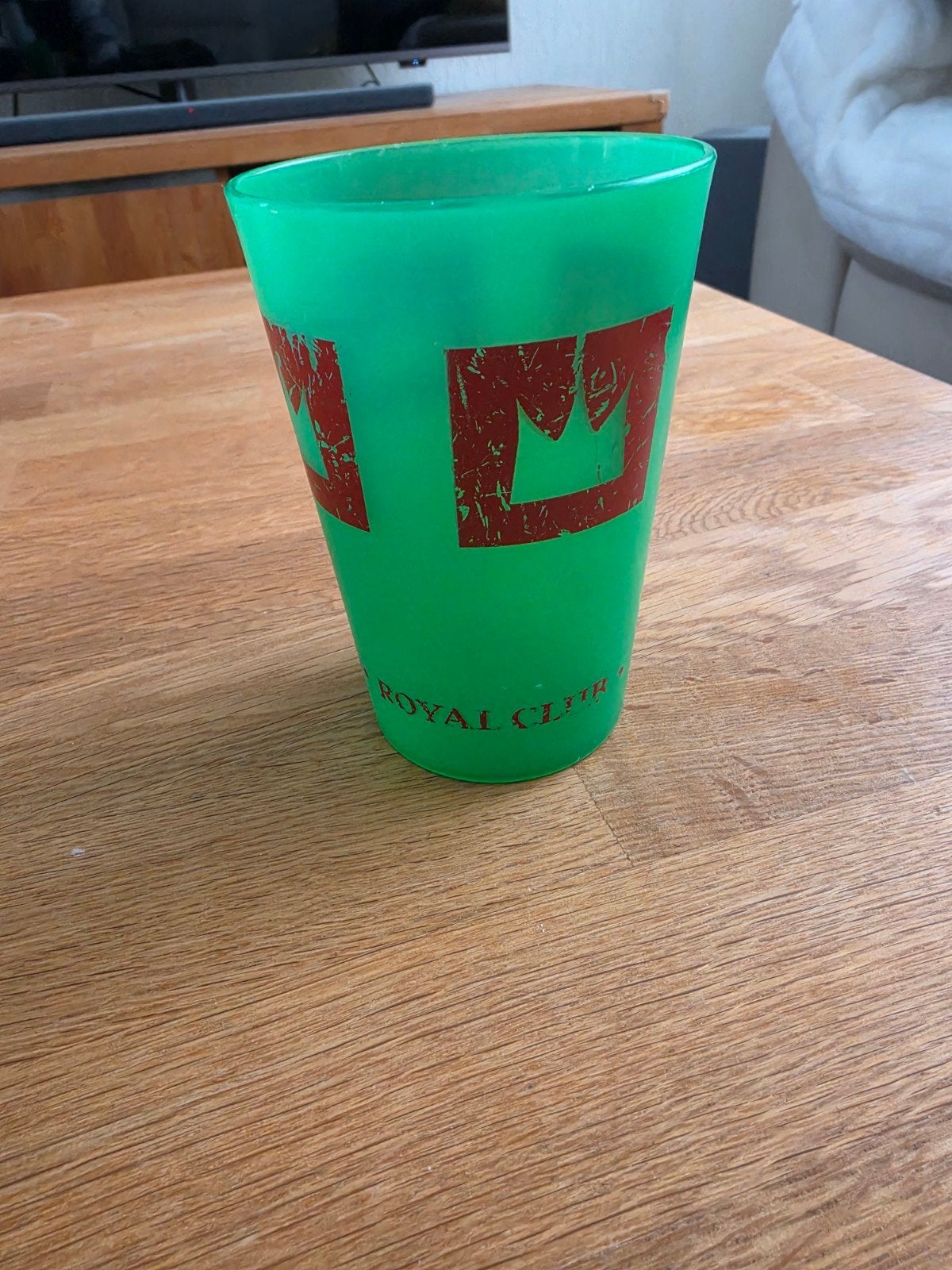 Vintage Royal Club Plastic Terrasbeker Jaren, Ophalen of Verzenden