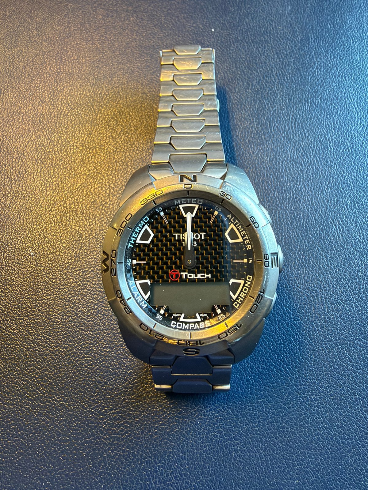 Tisot T-Touch Titanium herenhorloge, Overige materialen, Gebruikt, Polshorloge, Overige materialen