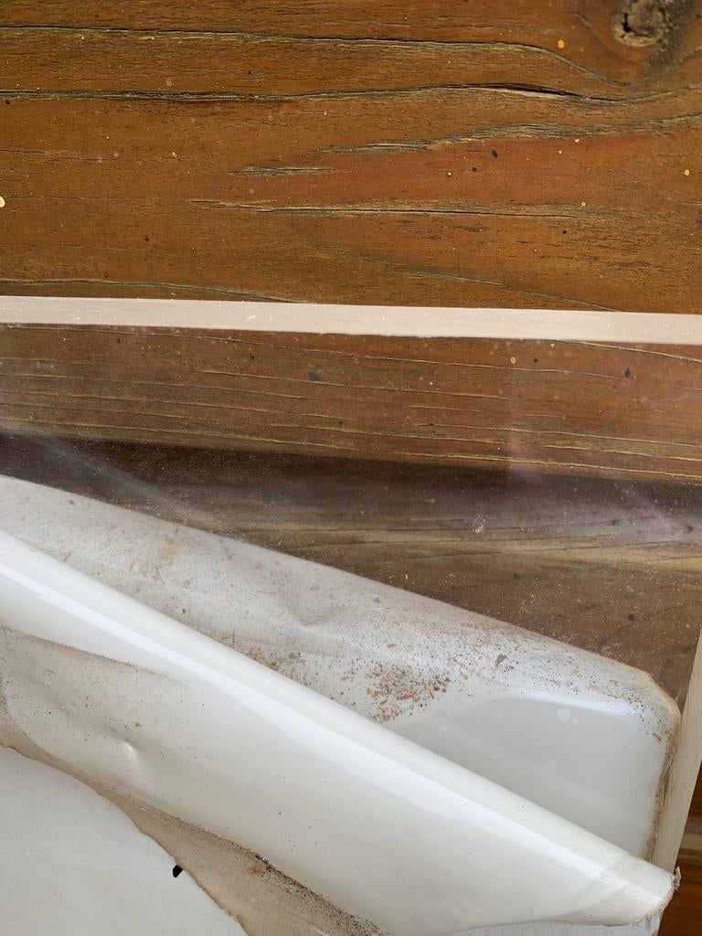 Plexiglas plaat 55x70 cm, 2 cm dik, Ophalen, Gebruikt, Overige materialen, 20 tot 50 mm