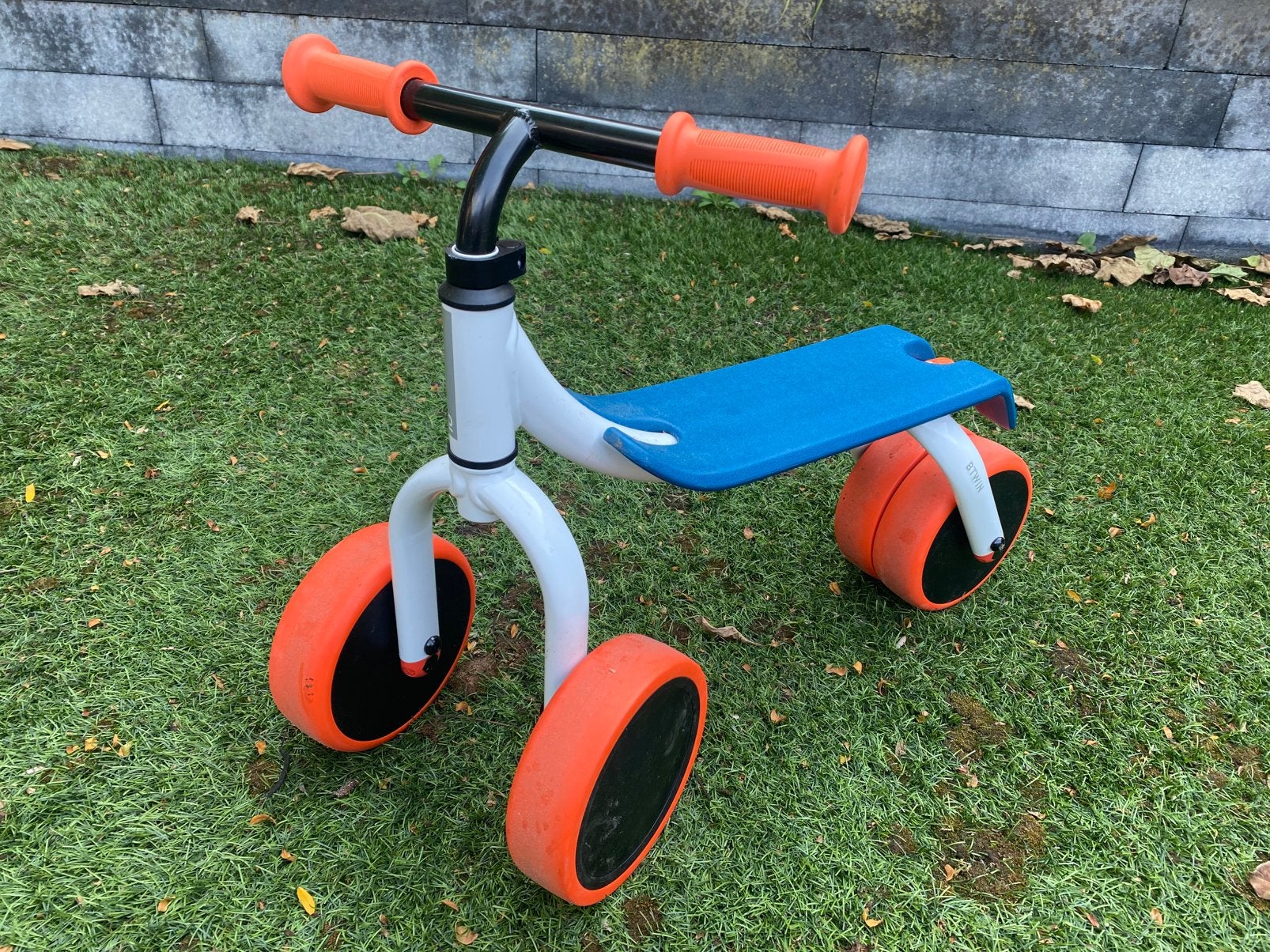 2-in-1 loopfiets voor kinderen verstelbaar blauw Decathlon, Ophalen, Zo goed als nieuw