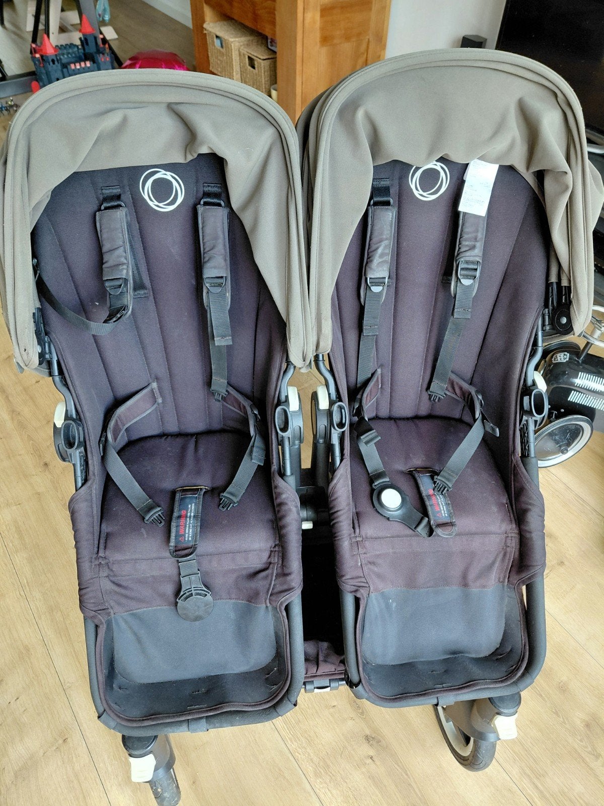 Bugaboo Donkey 2 Duo Twin - Complete Duowagen, Ophalen, Gebruikt, Bugaboo, Duowagen