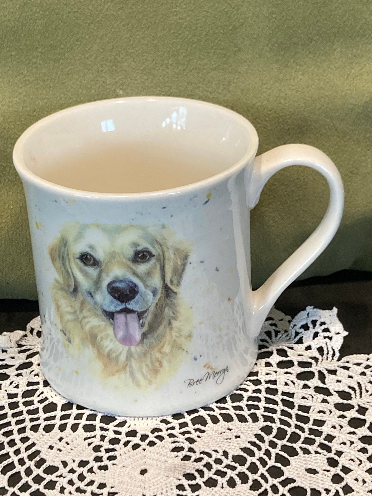 Beker, mok, Golden Retriever (281025s), Ophalen of Verzenden, Zo goed als nieuw, Overige stijlen, Kop(pen) en/of Schotel(s)