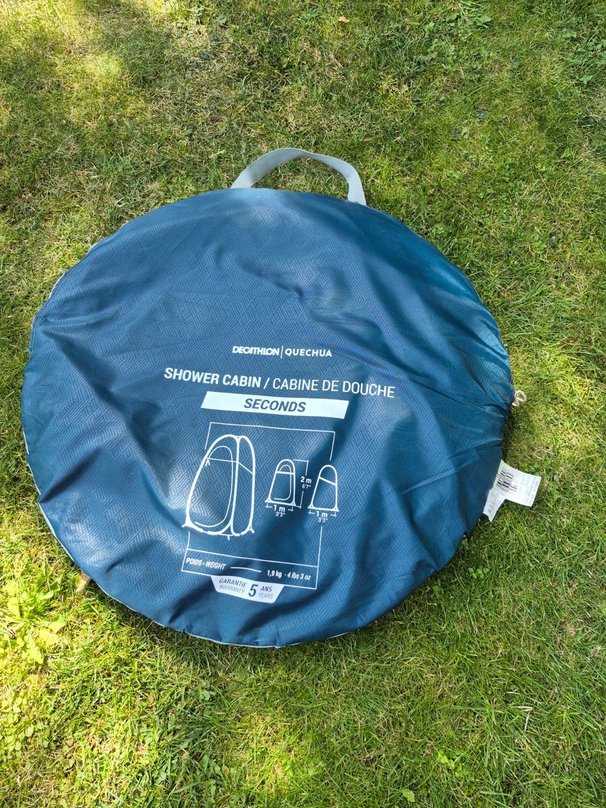 Douchecabine of WC tent, Ophalen of Verzenden, Zo goed als nieuw