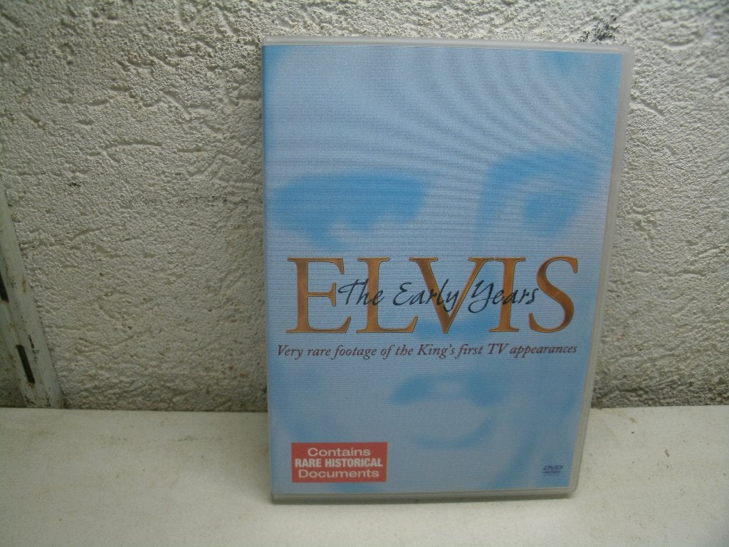 dvd 302b elvis the earlij jears, Alle leeftijden, Ophalen of Verzenden, Zo goed als nieuw