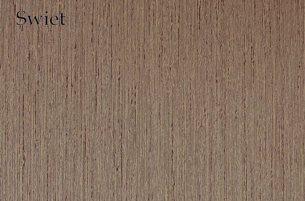 5741 Vinyl behang met bruine beige textiellook swiet, Ophalen of Verzenden, Beige