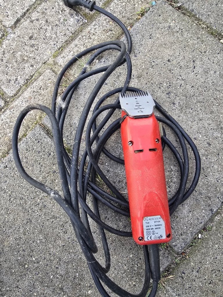 Aesculap scheerapparaat, Ophalen, Gebruikt