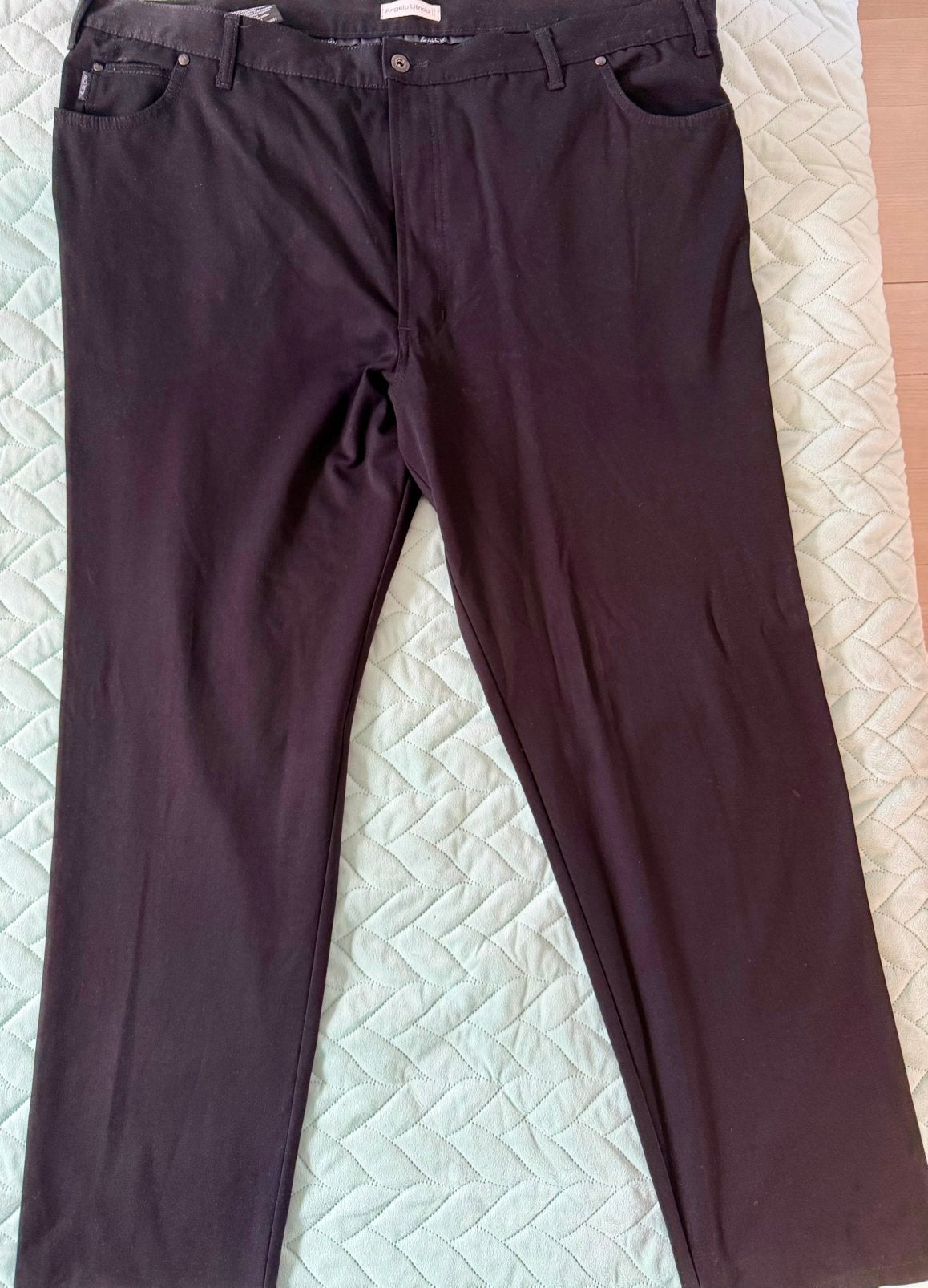 Angelo Litrico stretch pantalon kleur zwart maat 64, Ophalen of Verzenden, Zo goed als nieuw, Overige maten, Zwart
