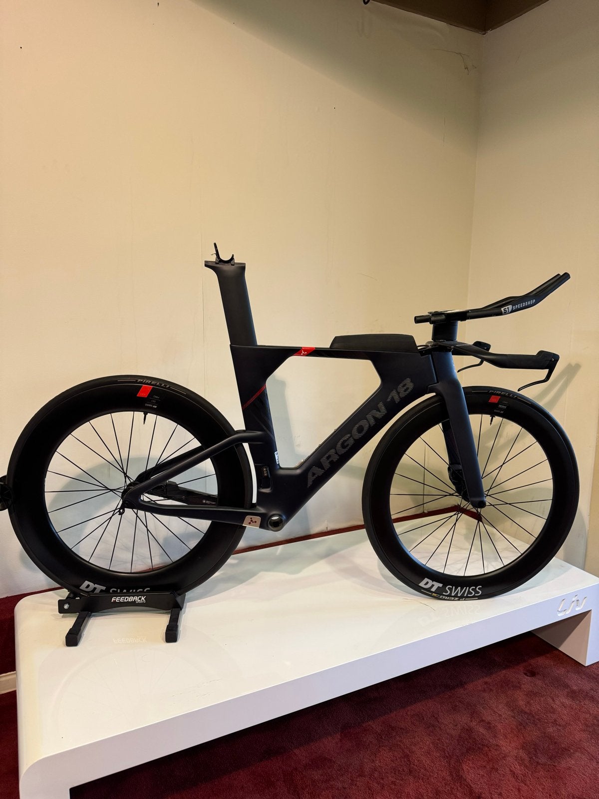 Argon 18 E-119 Tri+ tijdritfiets - DT Swiss Arc 80 - S 54/56, Fietsen en Brommers, Overige merken, Carbon, Weesp, Nieuw