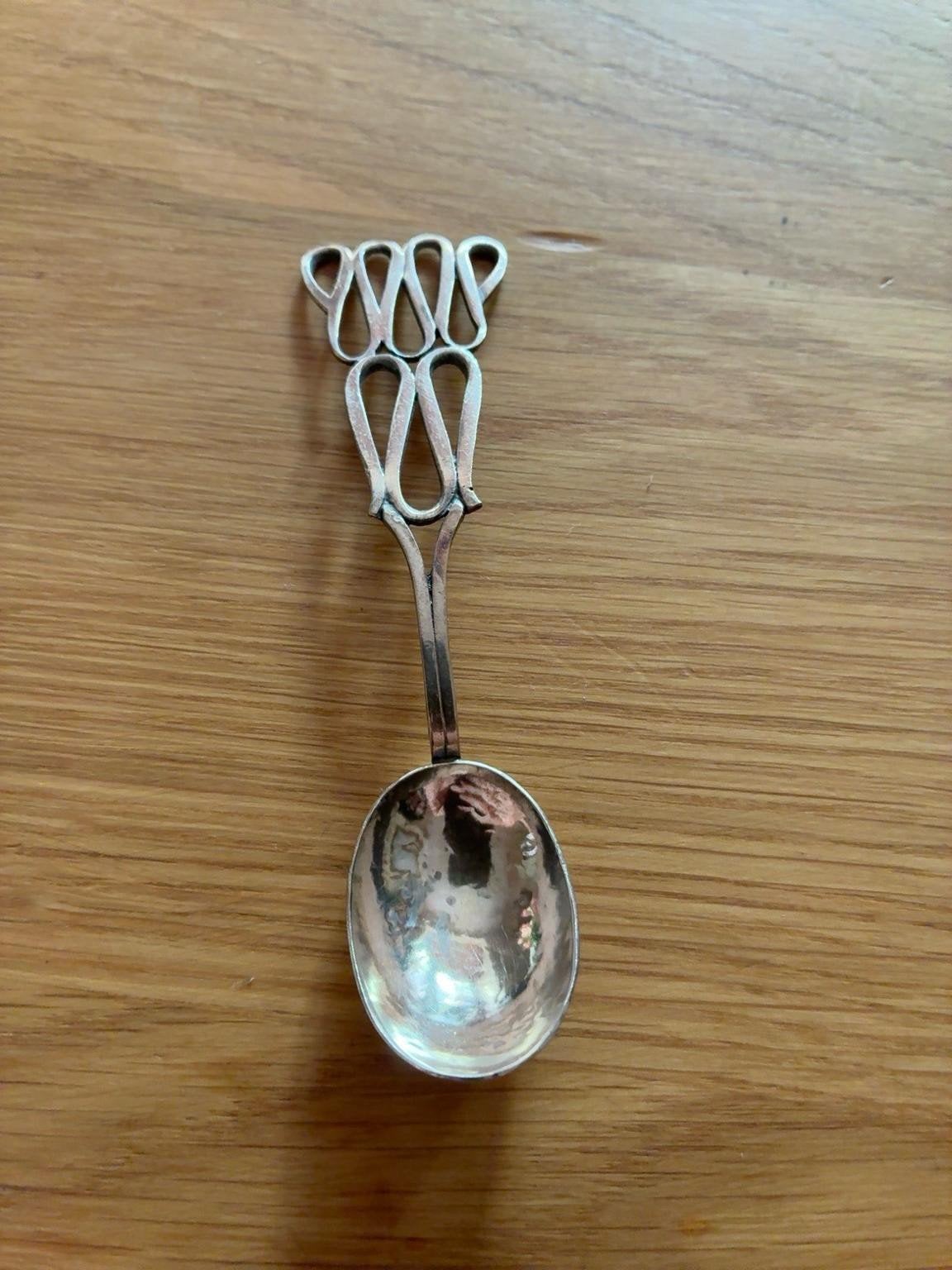 835 Zilveren souvenir schep Rothenburg Aus Hinrichs, Antiek en Kunst, Verzenden