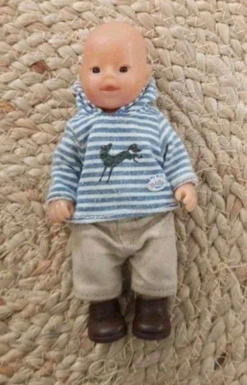 Zapf Creation Baby Born popje ZGAN, Ophalen of Verzenden, Zo goed als nieuw, Babypop