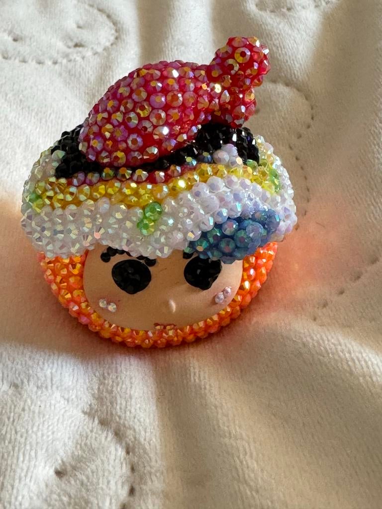 Handgemaakt Shin Chan Poppetje met Glitters, Verzamelen, Ophalen of Verzenden, Nieuw