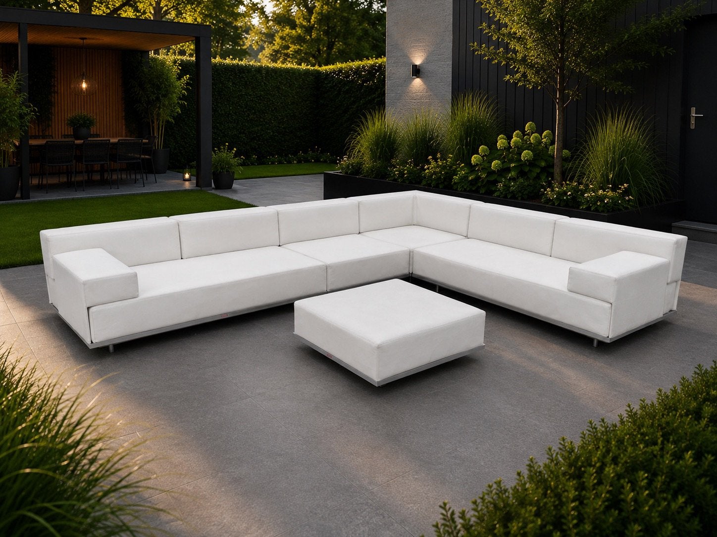 Royal Botania Lazy Loungeset | Np 12.000, Tuin en Terras, Ophalen, Zo goed als nieuw, Hocker