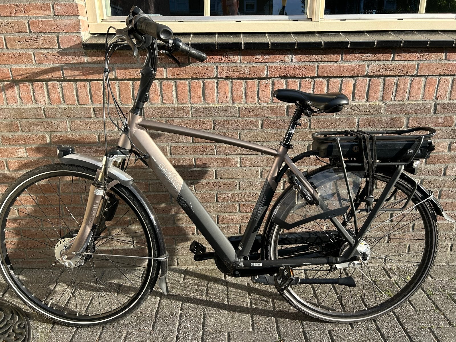 Gazelle Orange C7 elektrische fiets framemaat 53, Ophalen, Gebruikt, 51 tot 55 cm, 50 km per accu of meer