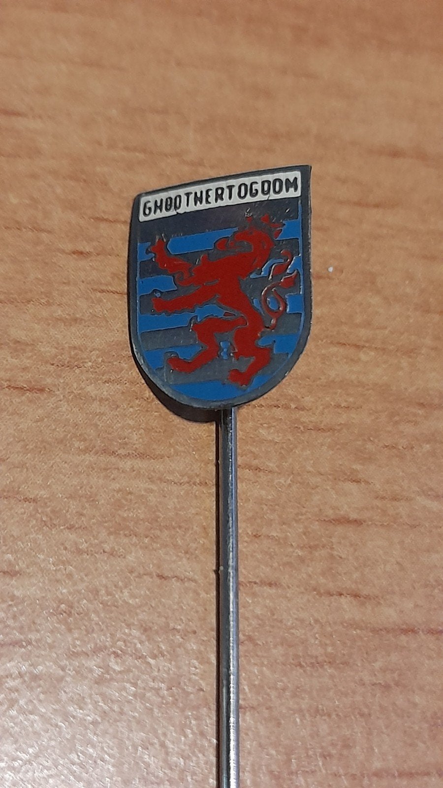 Vintage Speldje Groothertogdom Luxemburg Leeuw, Verzenden