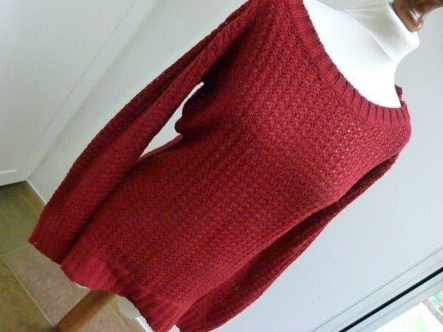 Lange trui URBAN CLASSICS maat M 38 40 bordeaux rood, Maat 38/40 (M), URBAN CLASSICS, Ophalen of Verzenden, Zo goed als nieuw