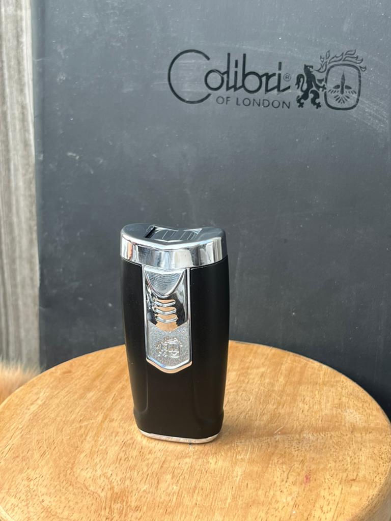 Colibri doublle jet flame aansteker, Verzamelen, Rookartikelen, Aanstekers en Luciferdoosjes, Zo goed als nieuw, Aansteker, Ophalen of Verzenden