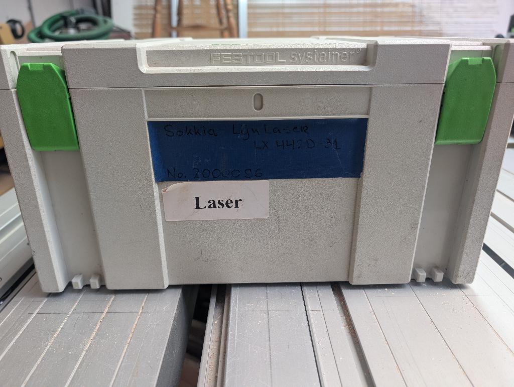 Sokkia 360 o lijn laser, Ophalen, Gebruikt, Afstand
