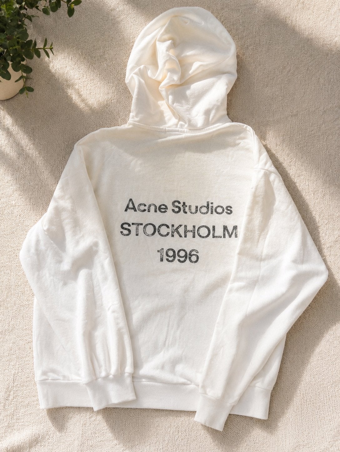 Acne studios stockholm hoodie, Verzenden, Nieuw, Maat 52/54 (L), Beige