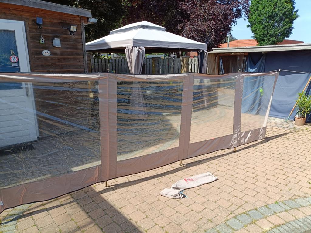 Redwood windscherm, Caravans en Kamperen, Kampeermeubelen, Ophalen, Overige