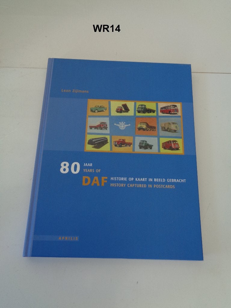 het boek 80 jaar daf historie op kaart, Ophalen of Verzenden, Zo goed als nieuw, Overige merken