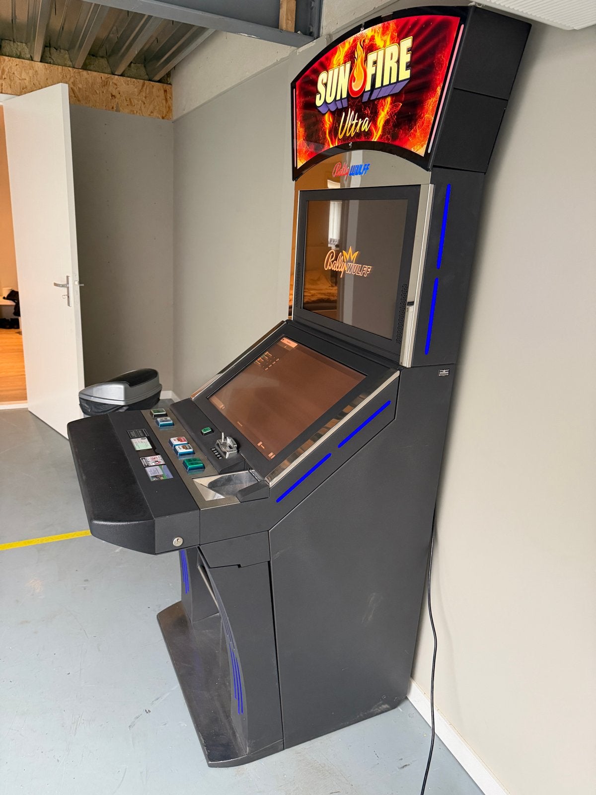 Bally Wulff Sun Fire Ultra Gokautomaat, Euro, Ophalen, Gebruikt