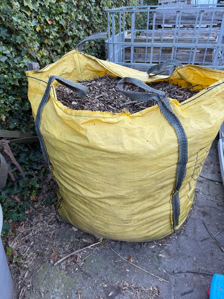 Big bag houtsnippers, Ophalen, Zo goed als nieuw, Ophoogzand
