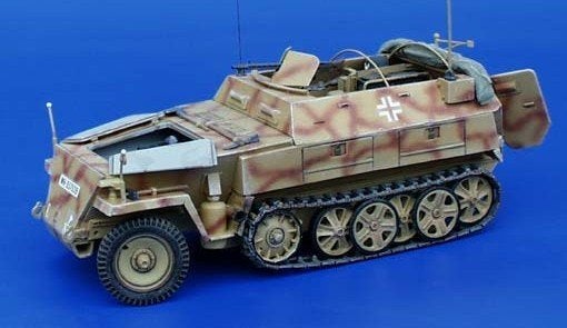 Plusmodel 1:35 Sd.kfz 250/3 Neu resin conversie set (TAM), Overige merken, 1:32 tot 1:50, Nieuw, Ophalen of Verzenden