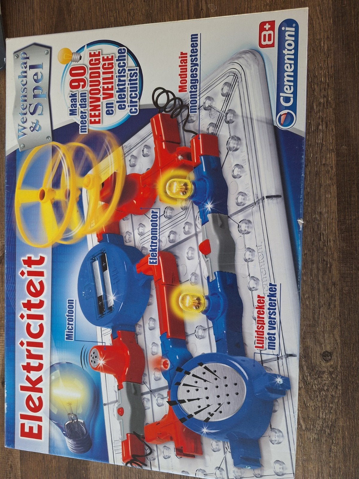 Clementoni Wetenschap & Spel Elektriciteit, Kinderen en Baby's, Speelgoed | Educatief en Creatief, Ophalen of Verzenden, Zo goed als nieuw