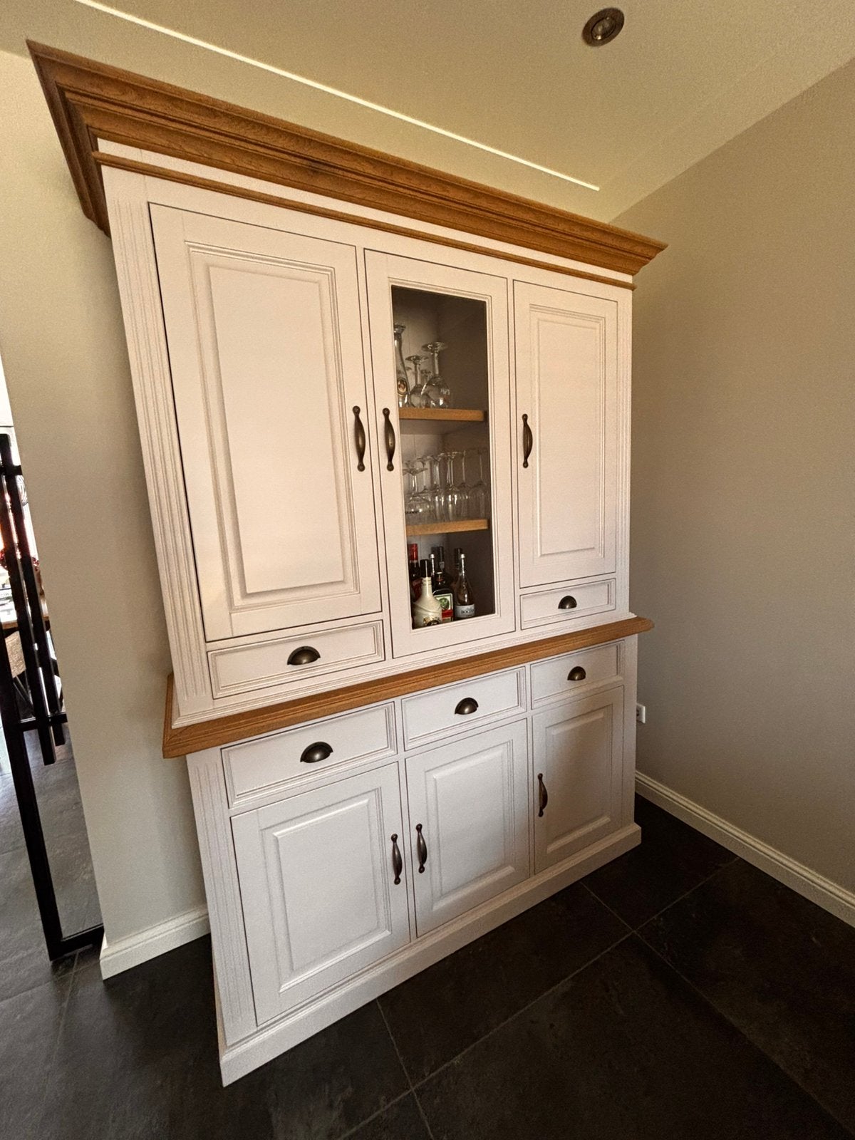 Buffetkast en salontafel XO Interiors, Huis en Inrichting, Kasten | Buffetkasten, Ophalen, Zo goed als nieuw, 25 tot 50 cm, 200 cm of meer