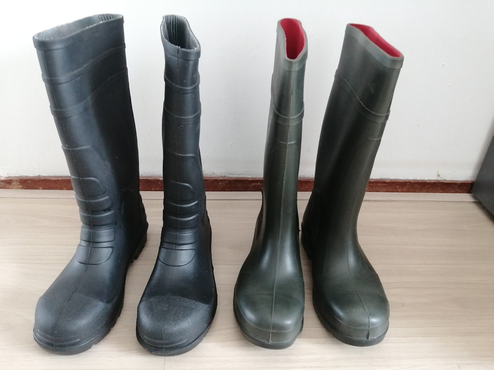 Set van 2 paar werklaarzen, Dunlop en Sanifoot, Ophalen of Verzenden, Zo goed als nieuw
