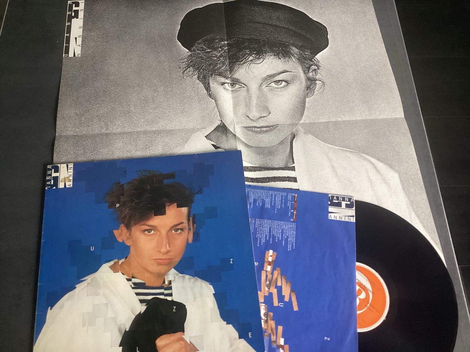 Gianna Nannini - puzzle (LP), Inclusief poster, Ophalen of Verzenden, 12 inch, LP