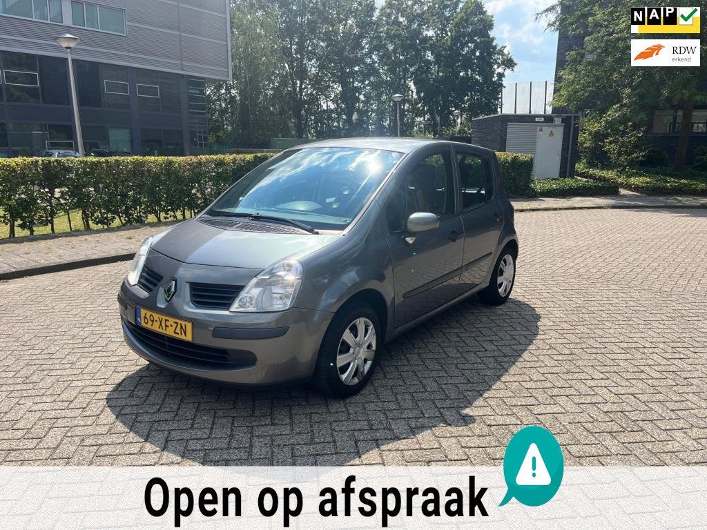 Renault Modus 1.6-16V Dynamique Automaat Airco NAP, Gebruikt, 4 cilinders, Origineel Nederlands, Bedrijf