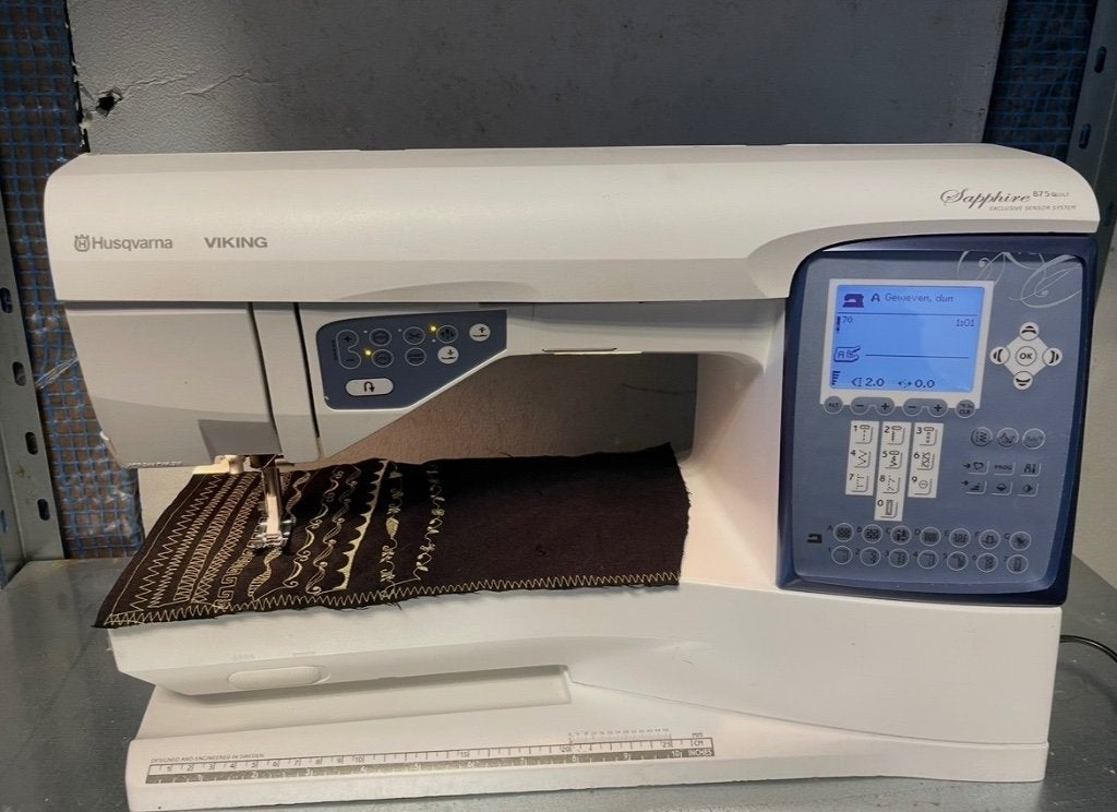 Husqvarna Viking Sapphire 875 Quilt, Ophalen of Verzenden, Gebruikt, Naaimachine, Husqvarna