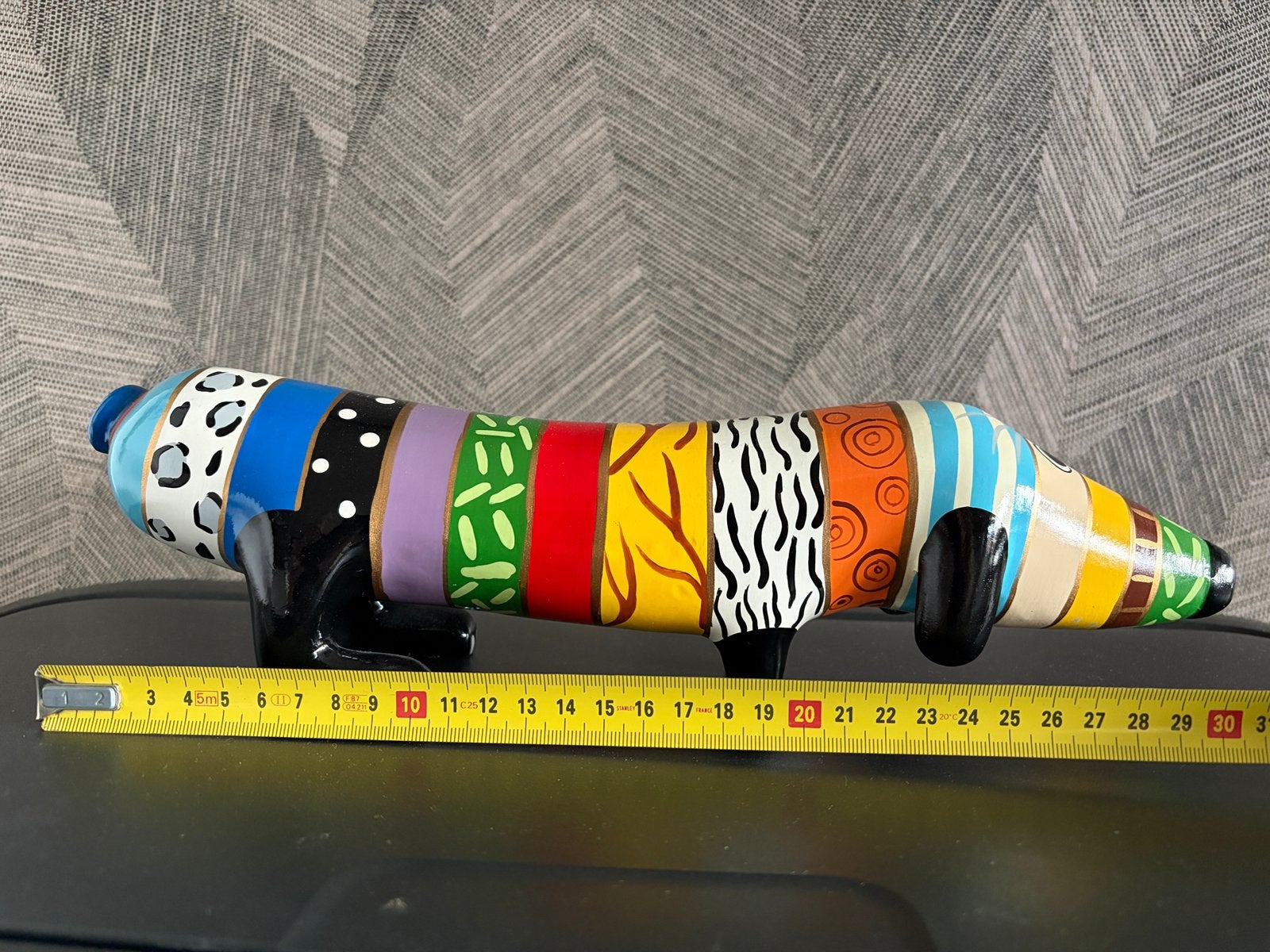 Niloc Pagen Hot dog. Maat M., Antiek en Kunst, Ophalen of Verzenden, Meerkleurig, Van de kunstenaar zelf