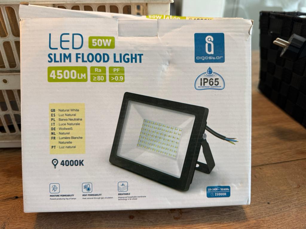 Led breedstraler 5 stuks nieuw in doos, Ophalen of Verzenden, Nieuw, Overige typen