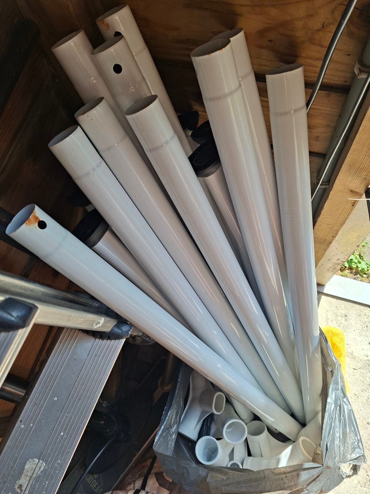zwembad rand Intex 3.05, Ophalen, Gebruikt, Overige metalen