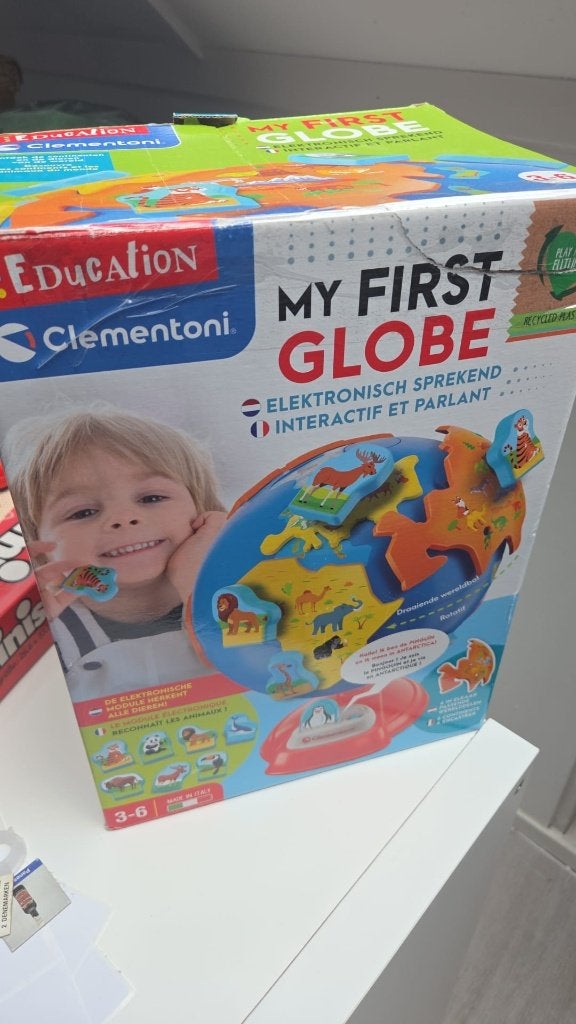 Clementoni My First Globe – Interactieve Sprekende Wereldbol, Ophalen of Verzenden