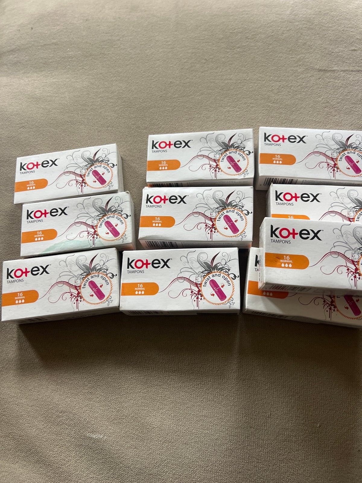 Kotex Tampons Normal - 10 verpakkingen van 16 stuks, Sieraden, Tassen en Uiterlijk, Ophalen of Verzenden, Nieuw, Overige typen