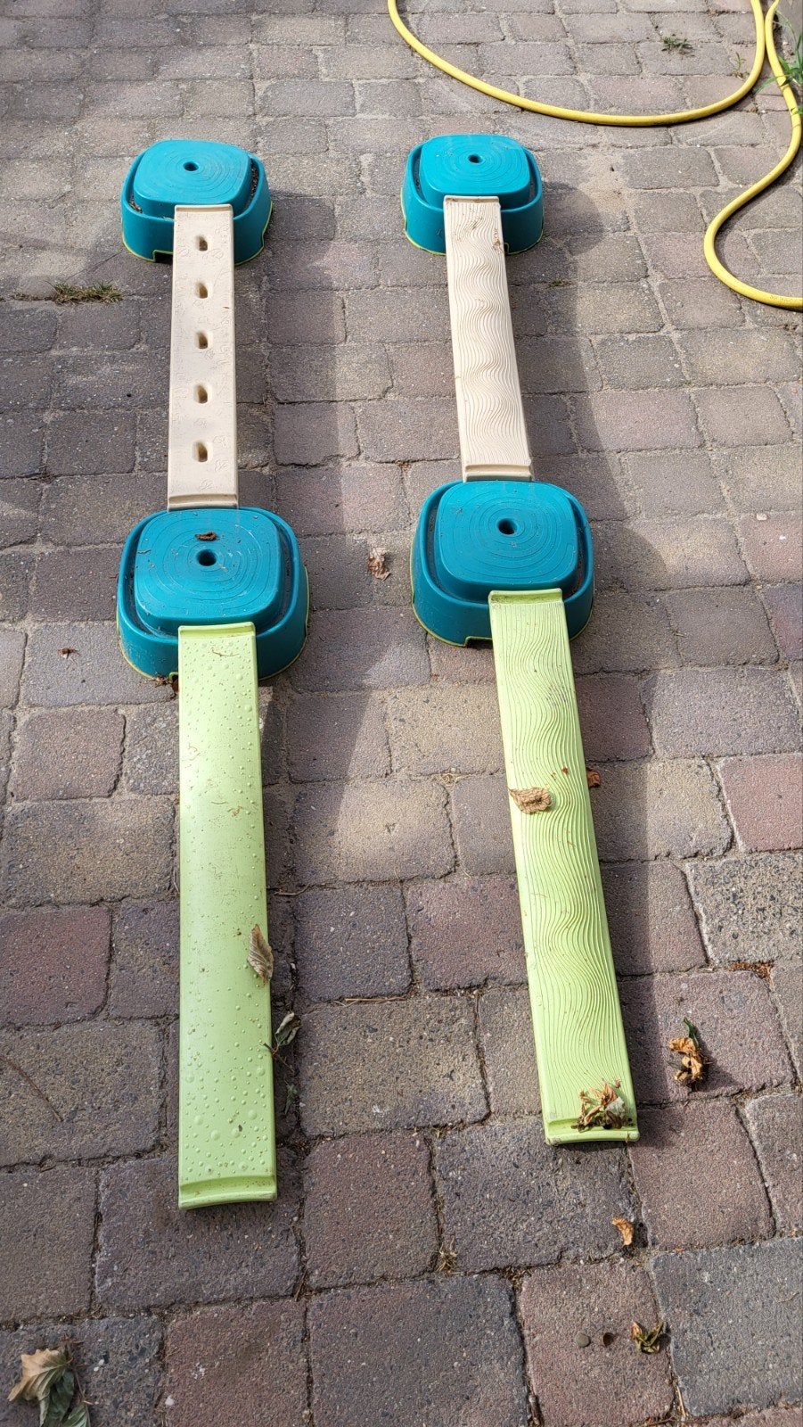 Decathlon balans spel, Ophalen