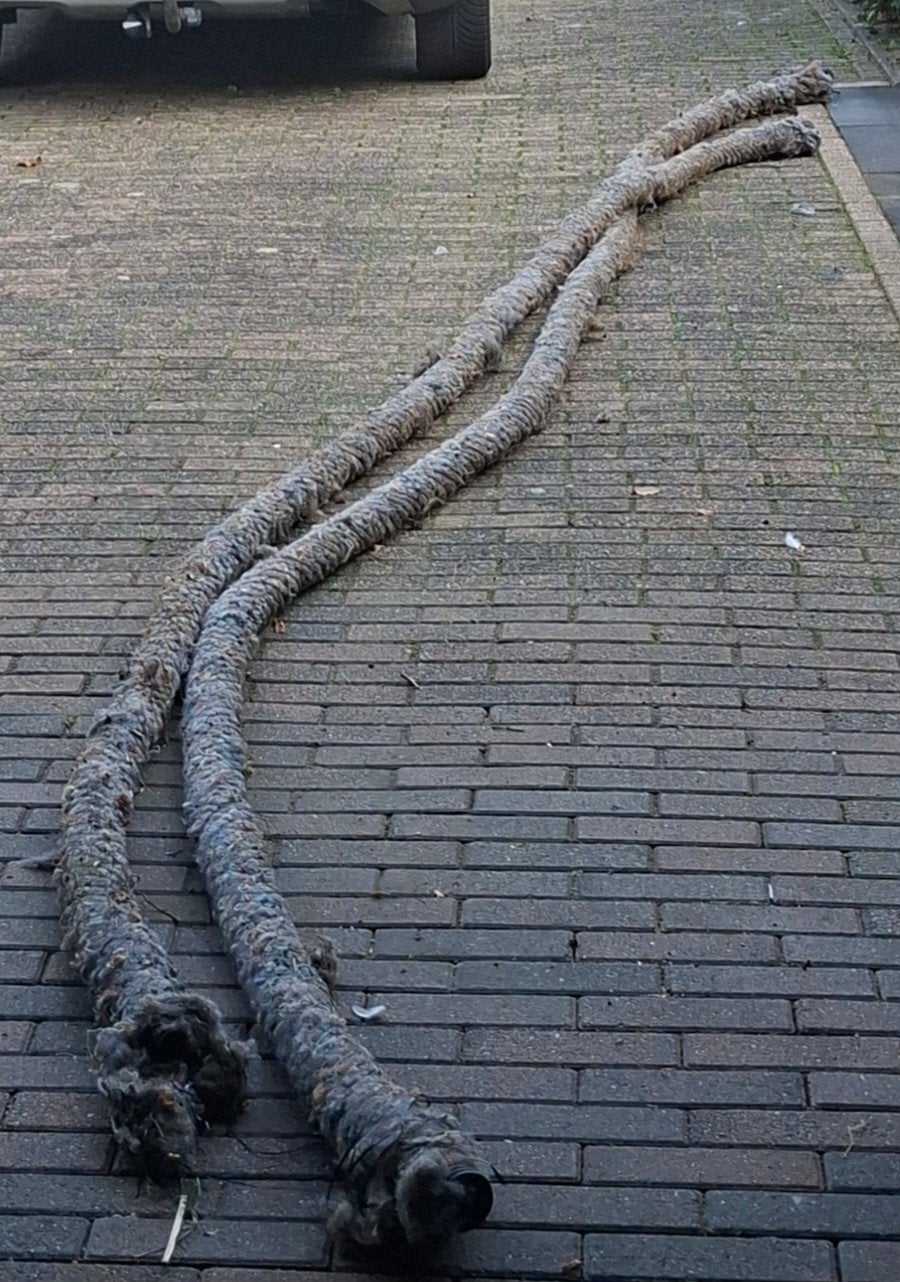 drainage slang 10 meter, Ophalen, Gebruikt, Tuinslang