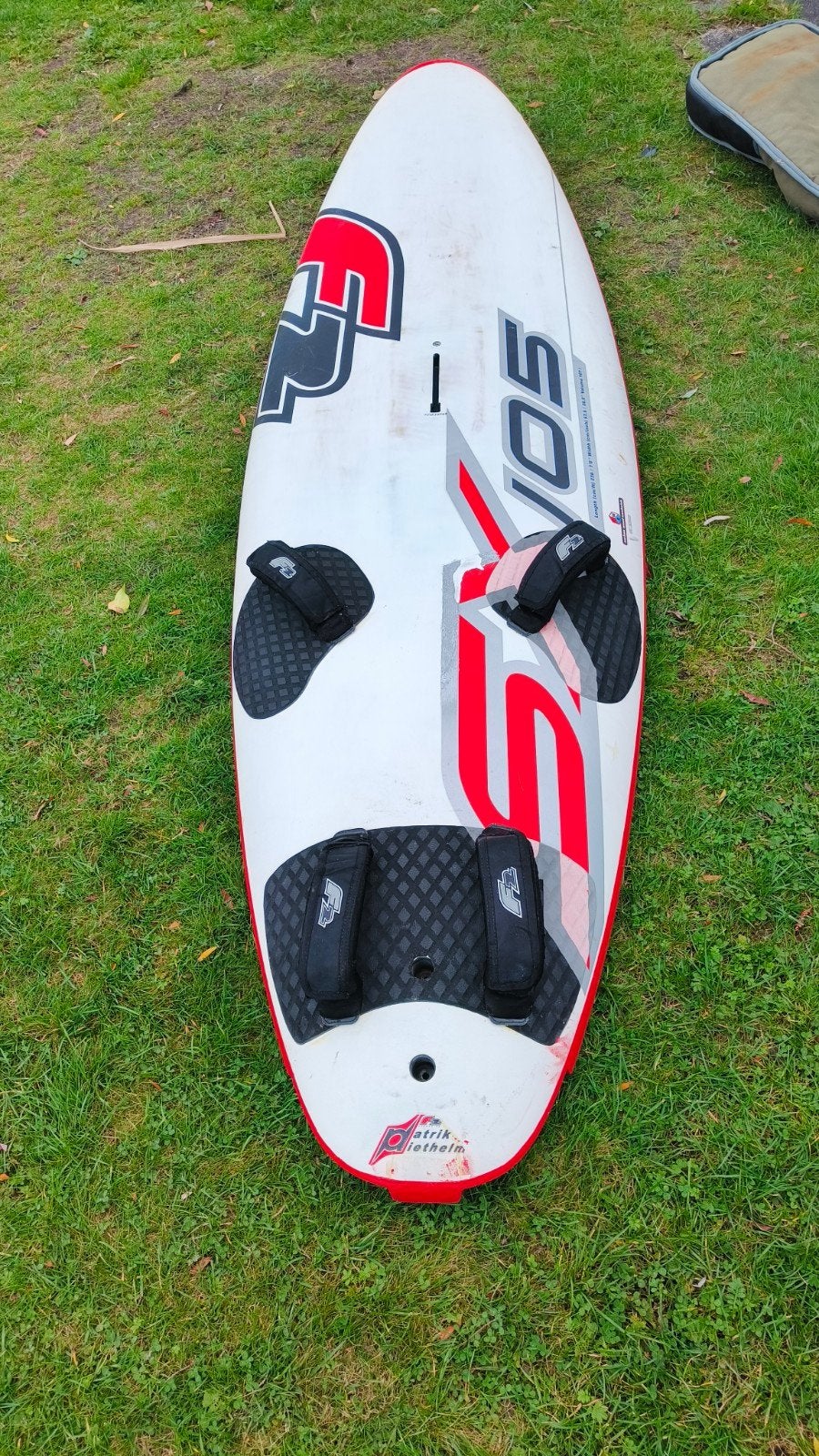 F2 Windsurfplank 107 liter, incl vin, Ophalen, Gebruikt, F2, Plank