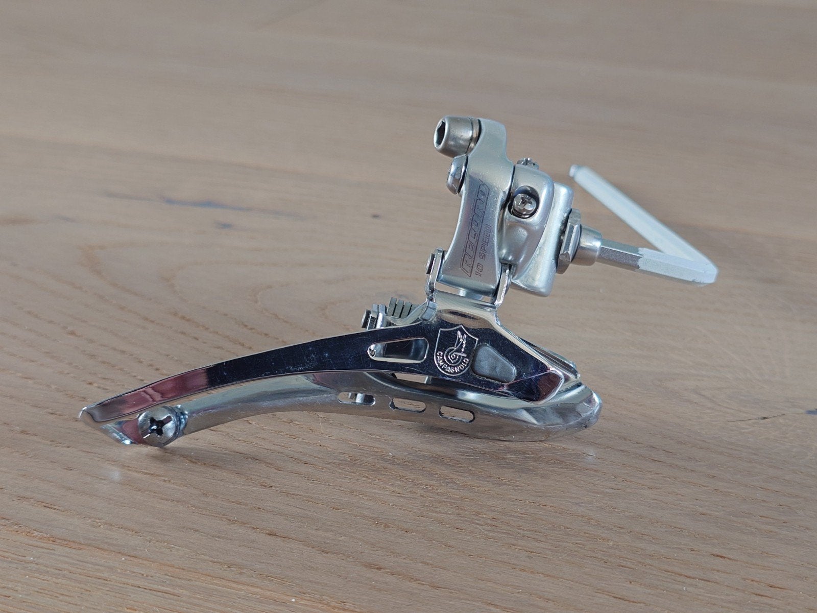 Campagnolo Record 10 Speed Derailleur - Zo goed als nieuw, Campagnolo, Ophalen of Verzenden, Zo goed als nieuw, Derailleur of Ketting