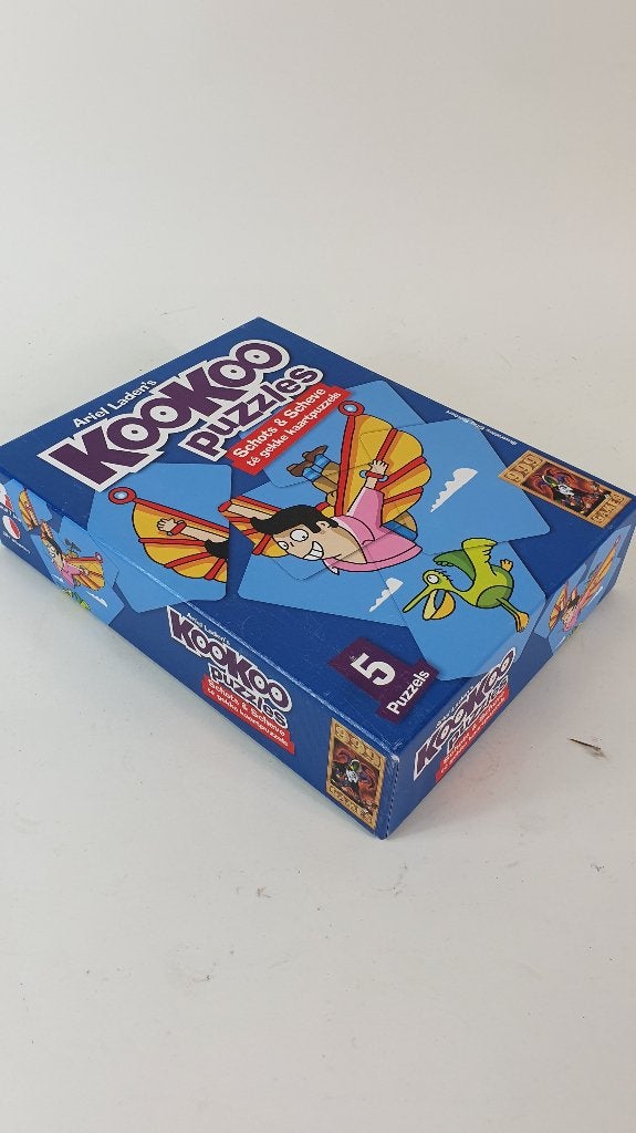 KooKoo puzzles Vliegen, 999 games, Koo Koo puzzel. 3A4, Ophalen of Verzenden, 500 t/m 1500 stukjes, Gebruikt