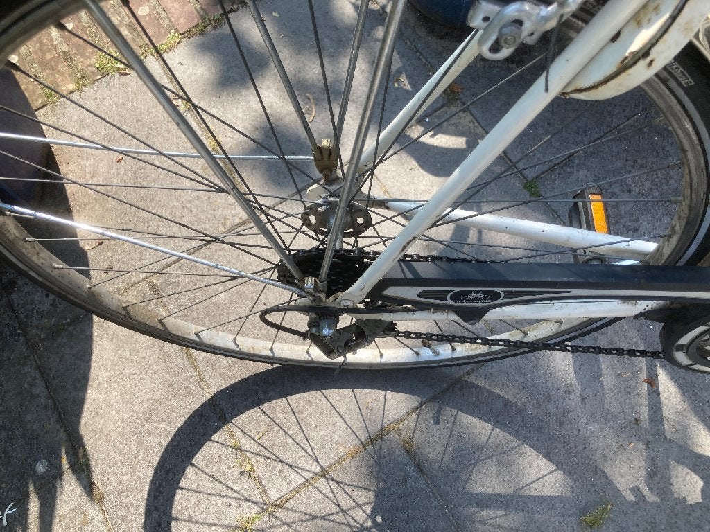 T.K. herenfiets sportfiets met versnellingen, Ophalen, Gebruikt, Minder dan 10 versnellingen, Batavus