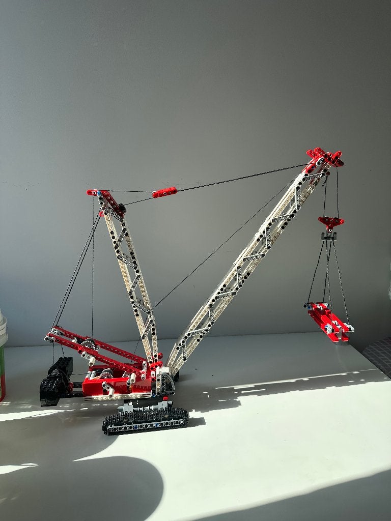 Lego Technic 8288 Crawler Crane, Lego, Compleet, Ophalen of Verzenden, Zo goed als nieuw